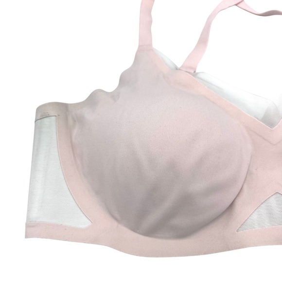HoneyLove Sculpting Crisscross Bra Light Pink Wirefree Comfort Support Size L - Picture 4 of 9